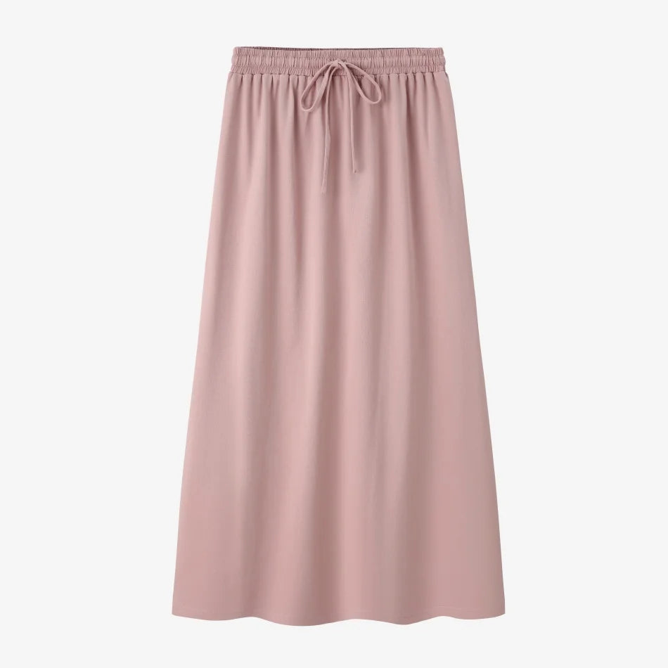 pink skirt Color Women’s Oversized Knit Dress Set – Casual A-Line Style
