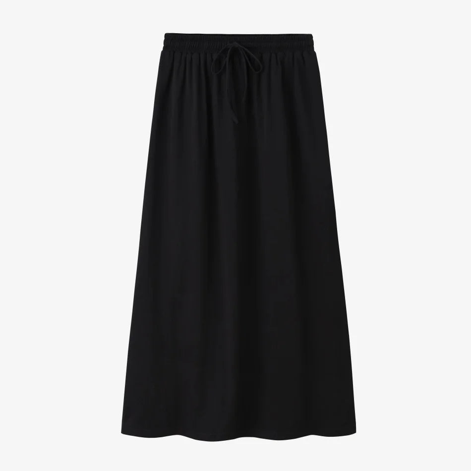 black skirt Color Women’s Oversized Knit Dress Set – Casual A-Line Style